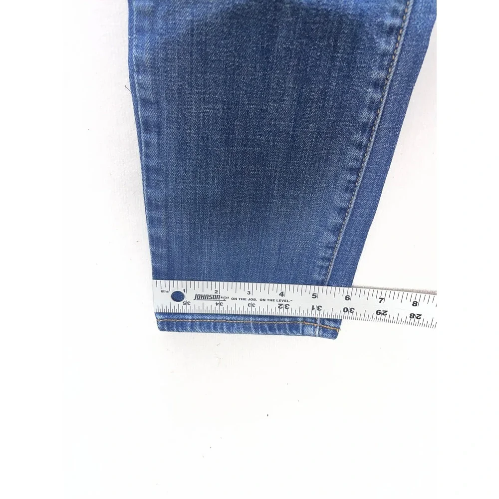 American Eagle Skinny Jeans Womens 4 Short Blue Denim Stretch‎ Medium Wash 3380